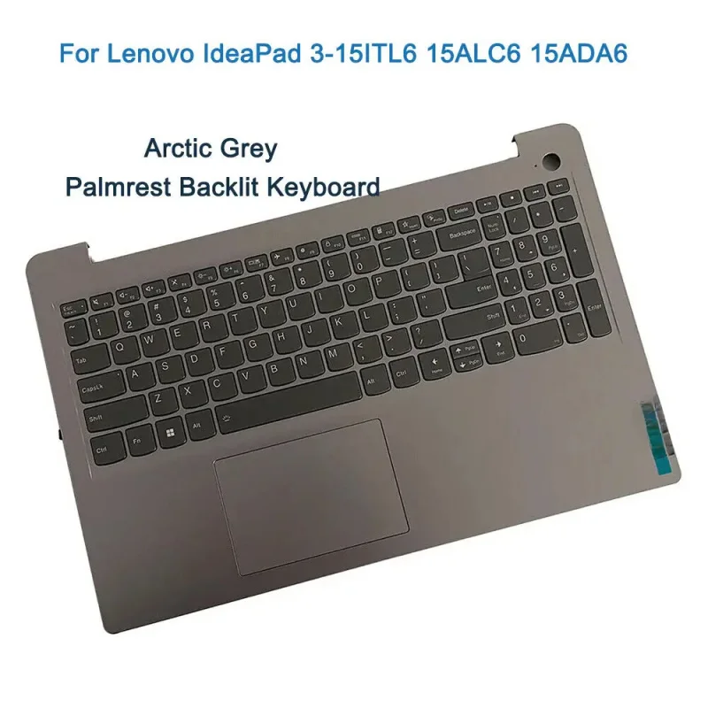 New C Shell For Lenovo IdeaPad 3-15ITL6 15ALC6 Palmrest Keyboard Touchpad 15ADA6 5CB1B65660 `
New C Shell For Lenovo IdeaPad 3-15ITL6 15ALC6 Palmrest Keyboard Touchpad 15ADA6 5CB1B65660 `