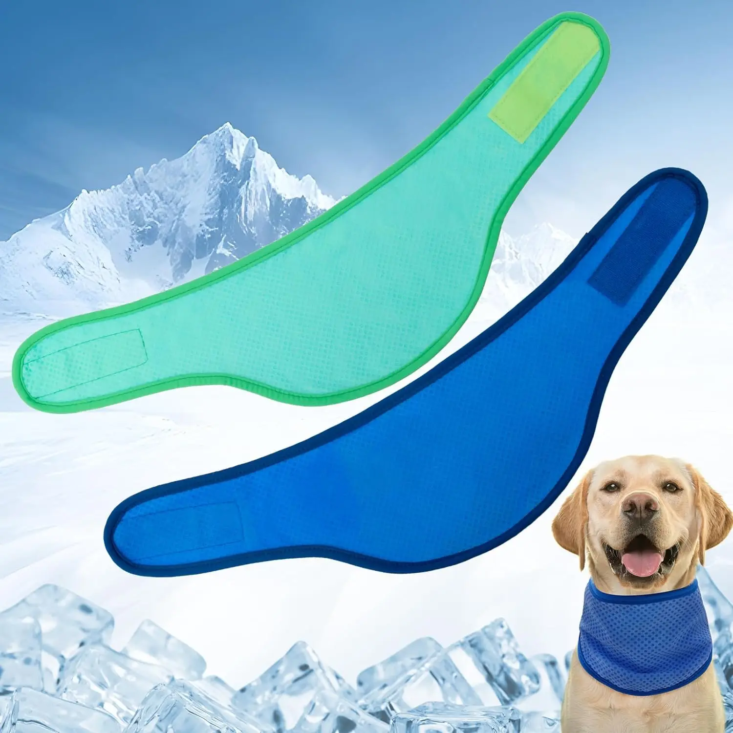 Adjustable cooling scarf for dog, suitable for small,medium and large dogs in hot summer,ice scarf to avoid heat stroke
Adjustable cooling scarf for dog, suitable for small,medium and large dogs in hot summer,ice scarf to avoid heat stroke