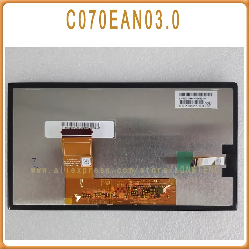 7 inch C070EAN03.0 LCD display screen
7 inch C070EAN03.0 LCD display screen