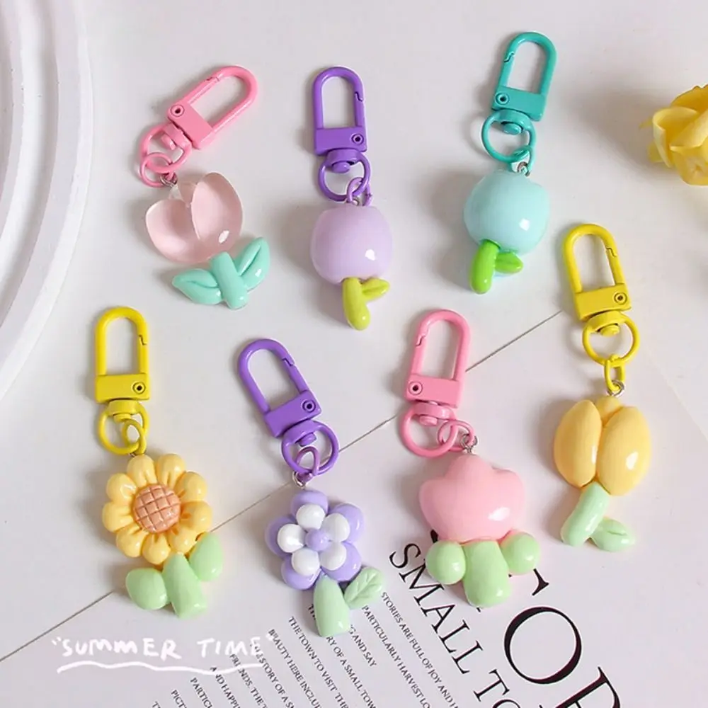 Cute Tulip Flower Keychain Kawaii Resin Key Chain Ring Purse Bag Backpack Charm Earbud Case Cover Accessories Women Girls Gift
Cute Tulip Flower Keychain Kawaii Resin Key Chain Ring Purse Bag Backpack Charm Earbud Case Cover Accessories Women Girls Gift