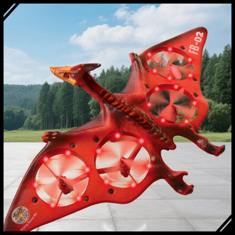 FB-02 RC Дрон Птеродактиль с фиксированным крылом, имитация самолета, динозавр, квадрокоптер, электрический пульт дистанционного управления, модель самолета, игрушка для детей
FB-02 RC Дрон Птеродактиль с фиксированным крылом, имитация самолета, динозавр, квадрокоптер, электрический пульт дистанционного управления, модель самолета, игрушка для детей