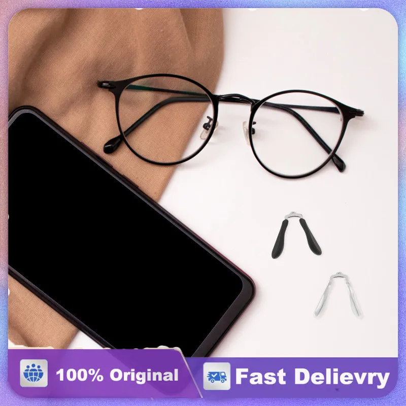 2pcs Glasses Nose Pads Eyeglasses Replacement Cushions Non-Slip Flexible Silicone Comfortable Durable Frame Support Eyewear 
2pcs Glasses Nose Pads Eyeglasses Replacement Cushions Non-Slip Flexible Silicone Comfortable Durable Frame Support Eyewear