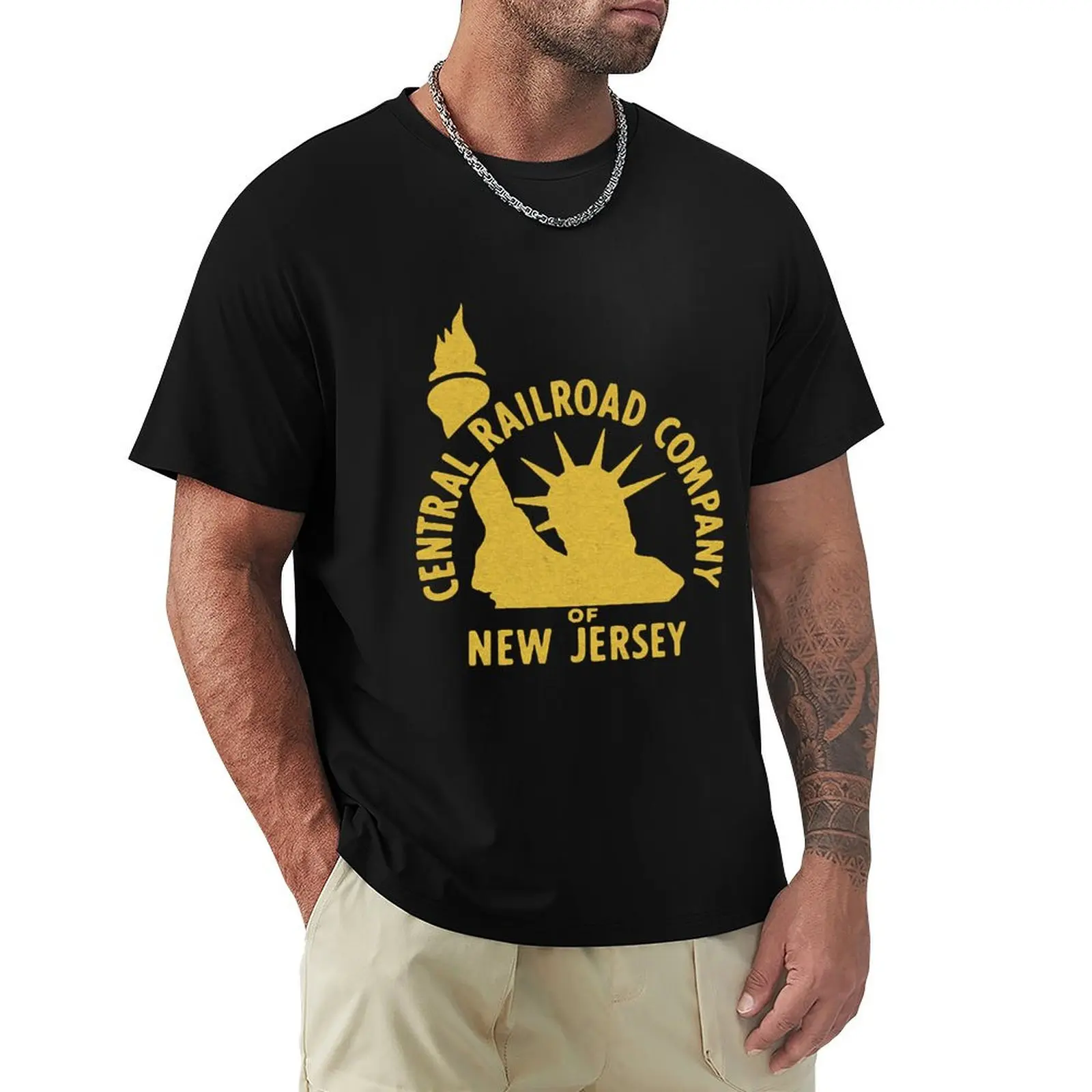Jersey Central Railroad T-Shirt Basic Tee Shirt for Everyday Outfit
Jersey Central Railroad T-Shirt Basic Tee Shirt for Everyday Outfit
