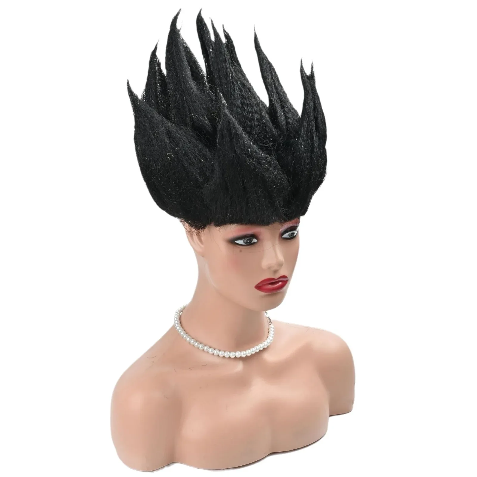 Spicy Short Anger Fire Fashion Flame Role Playing Wig Suitable for Christmas, Halloween Parties Thanksgiving Wig 0010
Spicy Short Anger Fire Fashion Flame Role Playing Wig Suitable for Christmas, Halloween Parties Thanksgiving Wig 0010