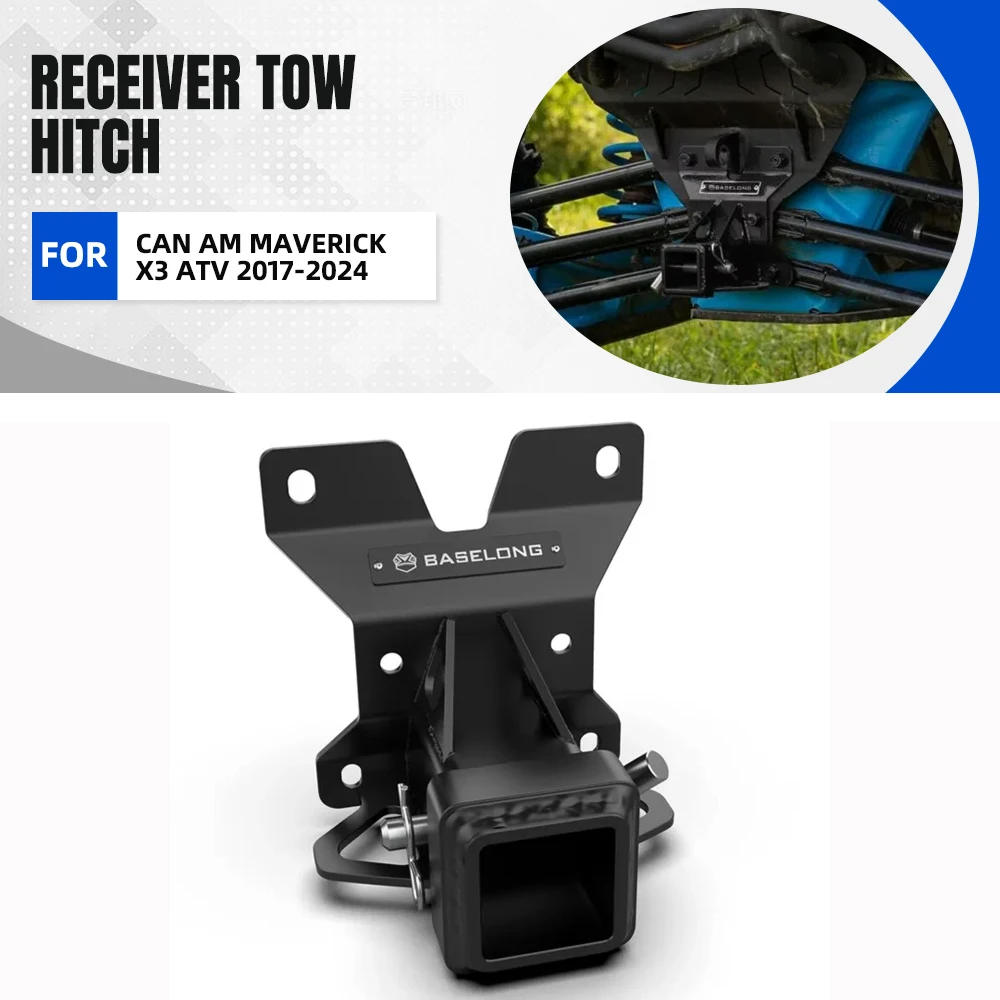 For Can Am Maverick X3 ATV Parts 2017 2021 2022 2023 2024 2020 2019 2018 2" Rear Receiver Hitch Accessories Heavy-Duty Tow Hitch
For Can Am Maverick X3 ATV Parts 2017 2021 2022 2023 2024 2020 2019 2018 2" Rear Receiver Hitch Accessories Heavy-Duty Tow Hitch