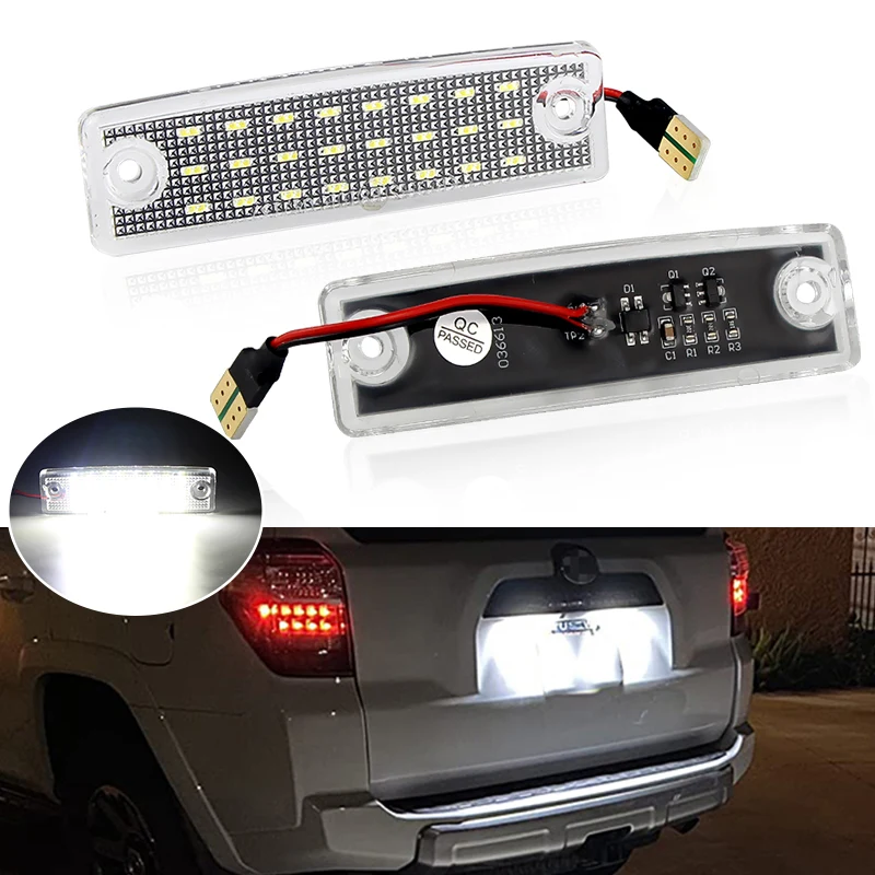 2PCS LED License Plate Light for Toyota 4Runner Sequoia Sienna Previa Land Cruiser Caldina Lexus GX470 Daihatsu Delta -Tail Lamp
2PCS LED License Plate Light for Toyota 4Runner Sequoia Sienna Previa Land Cruiser Caldina Lexus GX470 Daihatsu Delta -Tail Lamp