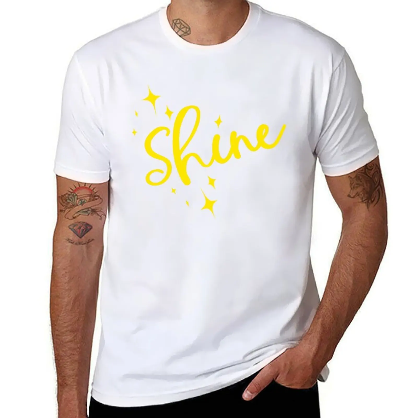 Shine On T-Shirt t shirts cotton 100% t shirt for man T-Shirt 
Shine On T-Shirt t shirts cotton 100% t shirt for man T-Shirt