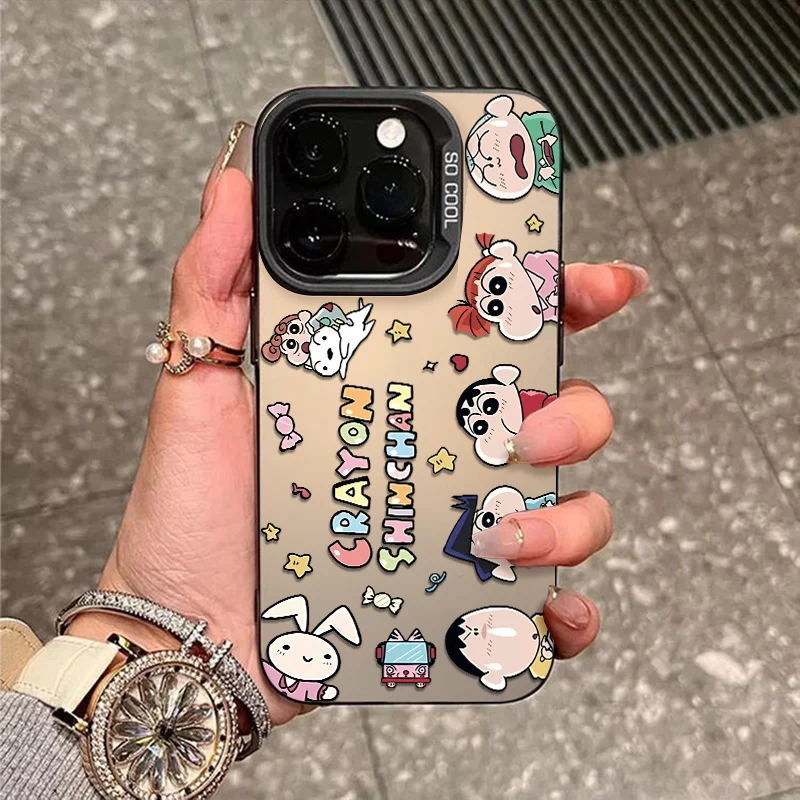 Cute Shin-chan Party Phone Case For iPhone 16 13 15 14 12 11 Pro Max XS X XR 7 8 Plus 16E 13 16 Hard PC Matte Laser Cover Fundas
Cute Shin-chan Party Phone Case For iPhone 16 13 15 14 12 11 Pro Max XS X XR 7 8 Plus 16E 13 16 Hard PC Matte Laser Cover Fundas
