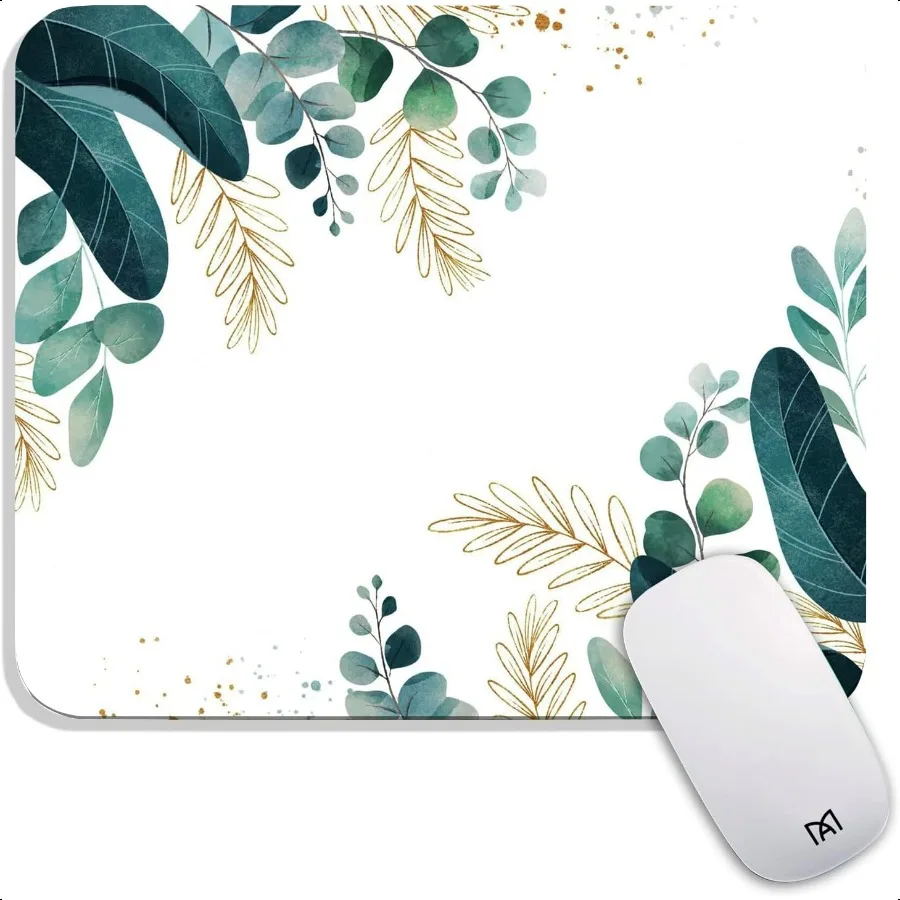 Square Mouse Pad Green Leaves Personalized PremiumTextured Custom Mouse Mat Design Washable Mousepad Cloth NonSlip Rubber Base
Square Mouse Pad Green Leaves Personalized PremiumTextured Custom Mouse Mat Design Washable Mousepad Cloth NonSlip Rubber Base