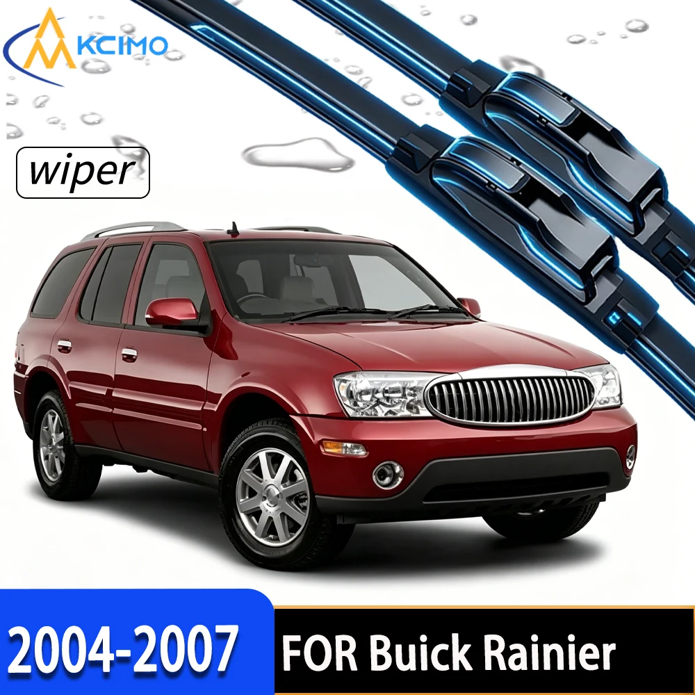 2Pcs Front Windshield Wiper Blades For Buick Rainier 2004-2007, High-Density Rubber Stable Wiping Direct Replacement
2Pcs Front Windshield Wiper Blades For Buick Rainier 2004-2007, High-Density Rubber Stable Wiping Direct Replacement
