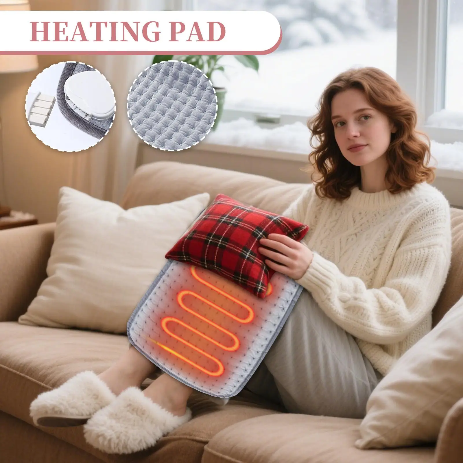Heating Pad for Back Fast Warming Blanket Portable Fast Warming Heater special all-in-one adjustable temperature heating pad
Heating Pad for Back Fast Warming Blanket Portable Fast Warming Heater special all-in-one adjustable temperature heating pad