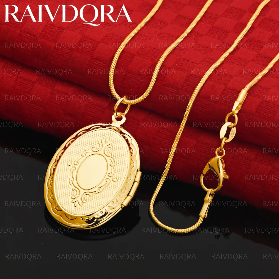 18K Gold Plated Retro Oval Plate Pendant Necklace For Women Anniversary Gift Popular Wild Fashion Romantic
18K Gold Plated Retro Oval Plate Pendant Necklace For Women Anniversary Gift Popular Wild Fashion Romantic
