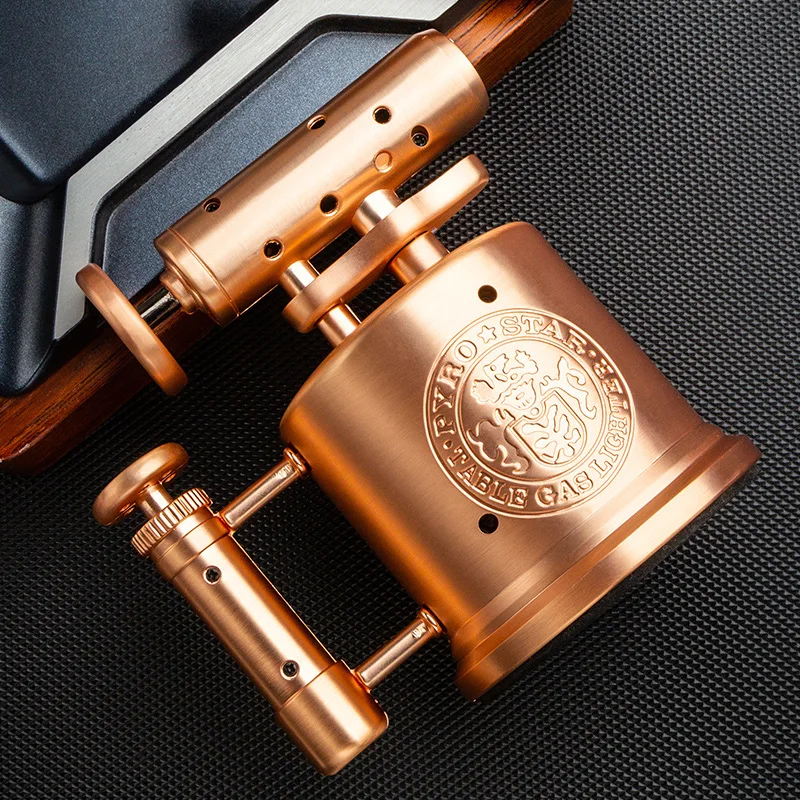 Настольная зажигалка для сигар с синим пламенем, ветрозащитная, с прямым пламенем, с пробойником и иглой, аксессуары для курения, гаджеты для мужчин
Настольная зажигалка для сигар с синим пламенем, ветрозащитная, с прямым пламенем, с пробойником и иглой, аксессуары для курения, гаджеты для мужчин