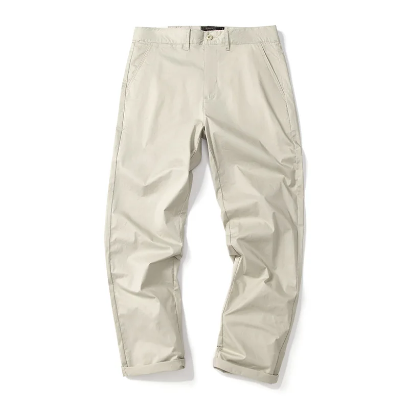 Spring Summer Men's Casual Workwear Pants American Vintage Amekaji 97% Cotton Stretch Washed Clean Fit Straight Chino Trousers
Spring Summer Men's Casual Workwear Pants American Vintage Amekaji 97% Cotton Stretch Washed Clean Fit Straight Chino Trousers