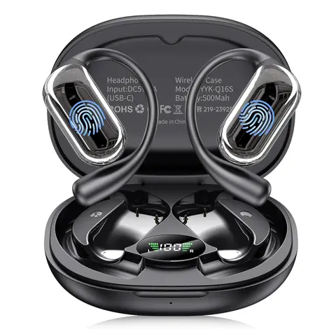 Écouteurs de traduction AI BT 5.4, traducteur avec 144 langues OWS, écouteurs en temps réel, pour voyage et affaires