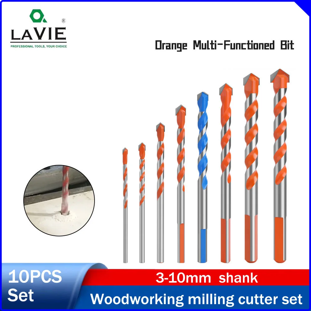 LAVIE Alloy Triangle King Drill Bit, Marble Glass Tile Ceramic Wall Hole Drilling Bit for Tile Punching
LAVIE Alloy Triangle King Drill Bit, Marble Glass Tile Ceramic Wall Hole Drilling Bit for Tile Punching