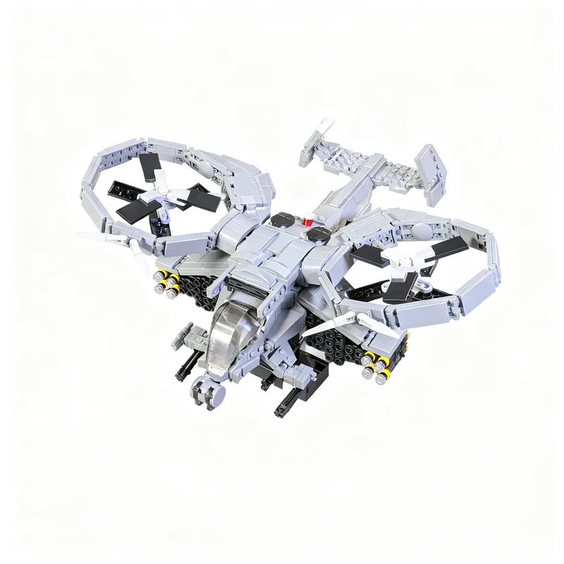 1140PCS MOC Space Battle Movie Scorpion Gunship Model Custom Puzzle DIY Creative Ideas Toy Assembly Birthday Gift Spaceship
1140PCS MOC Space Battle Movie Scorpion Gunship Model Custom Puzzle DIY Creative Ideas Toy Assembly Birthday Gift Spaceship