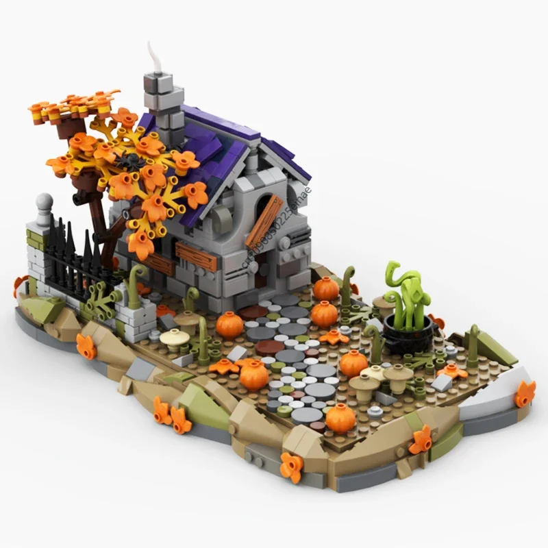 Moc Halloween Creative Building Blocks Set Witch House Hut Haunted House Pumpkin House Decoration Bricks Kit Toys Birthday Gifts
Moc Halloween Creative Building Blocks Set Witch House Hut Haunted House Pumpkin House Decoration Bricks Kit Toys Birthday Gifts
