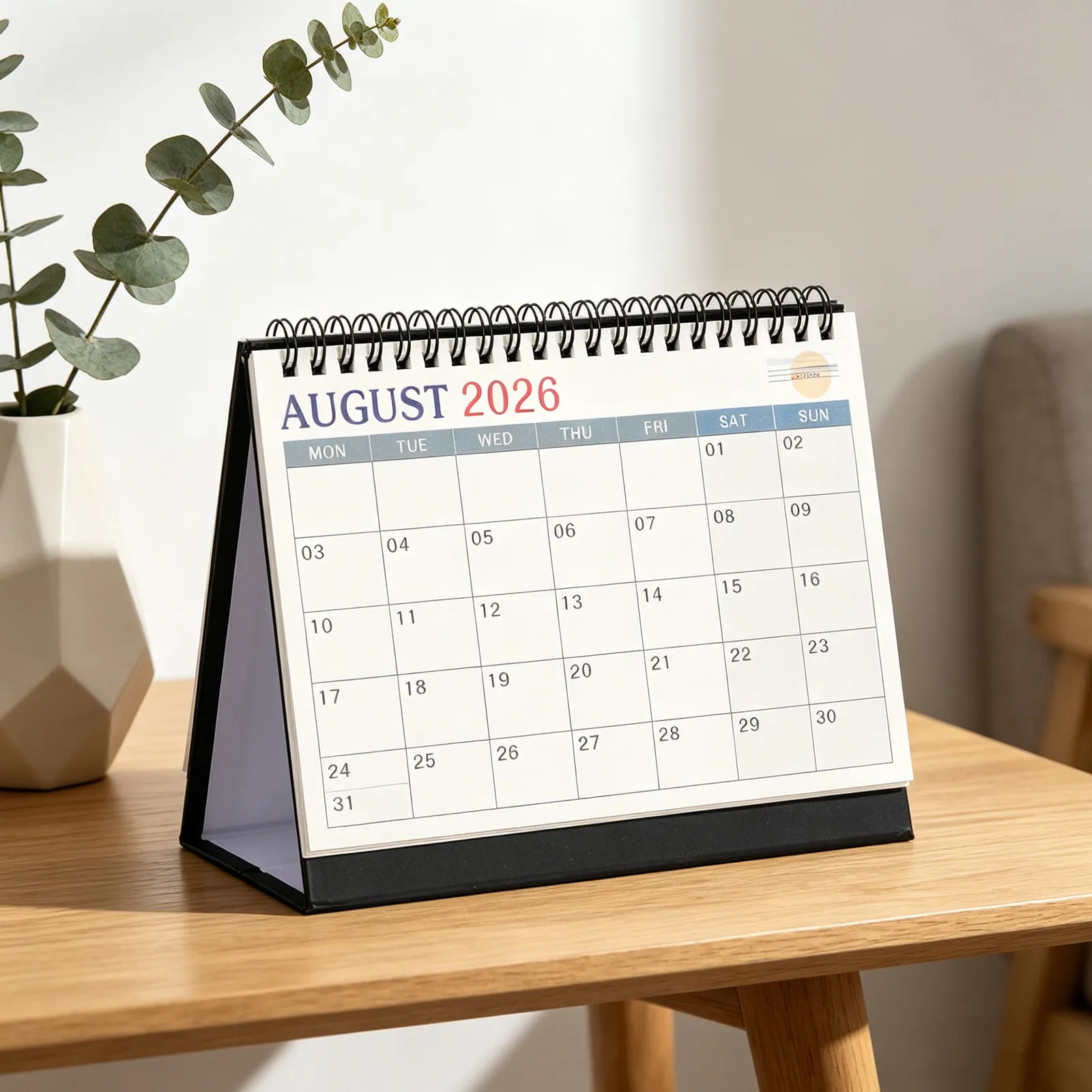 2026-2027 Desk Calendar Minimalist Standing Flip Twin Wire Binding Holiday Planner July 2026 to December 2027 Academic Monthly
2026-2027 Desk Calendar Minimalist Standing Flip Twin Wire Binding Holiday Planner July 2026 to December 2027 Academic Monthly