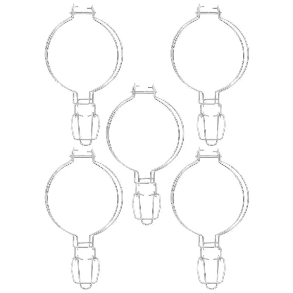 5Pcs Sealing Jar Metal Buckles Unique Stainless Steel Spring Clamps for Food Preservation Kitchen Storage Wire Locking
5Pcs Sealing Jar Metal Buckles Unique Stainless Steel Spring Clamps for Food Preservation Kitchen Storage Wire Locking