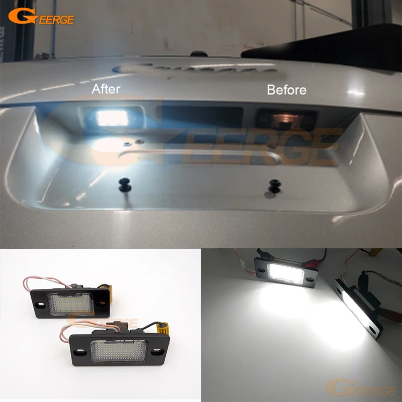 Geerge For Porsche Cayenne 9PA 955 957 2003 2004 - 2006 2007 2008 2009 2010 No Error Ultra Bright Led License Plate Lamp Light
Geerge For Porsche Cayenne 9PA 955 957 2003 2004 - 2006 2007 2008 2009 2010 No Error Ultra Bright Led License Plate Lamp Light