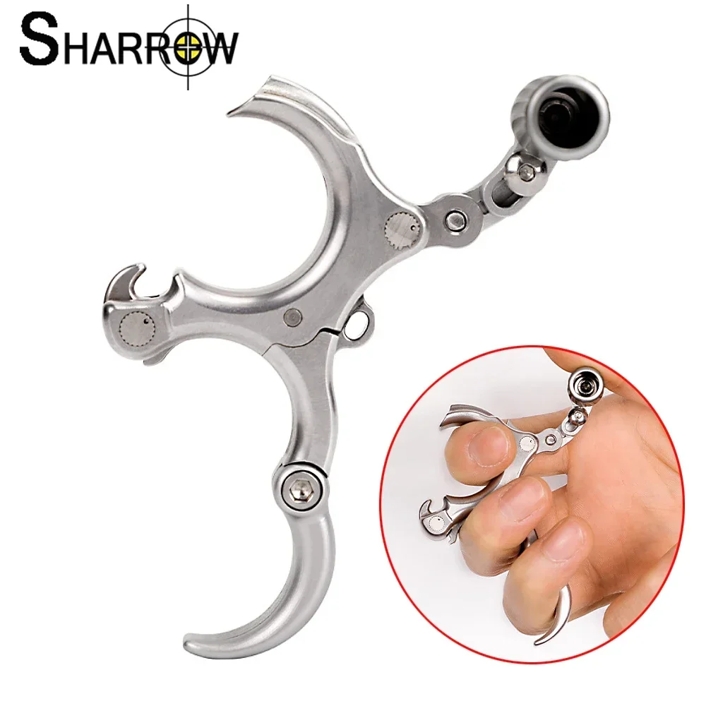 High Carbon Steel Archery Release 3/4 Fingers Switchable Compound Bow Shooting Improve Accuracy Aids Tool Release
High Carbon Steel Archery Release 3/4 Fingers Switchable Compound Bow Shooting Improve Accuracy Aids Tool Release