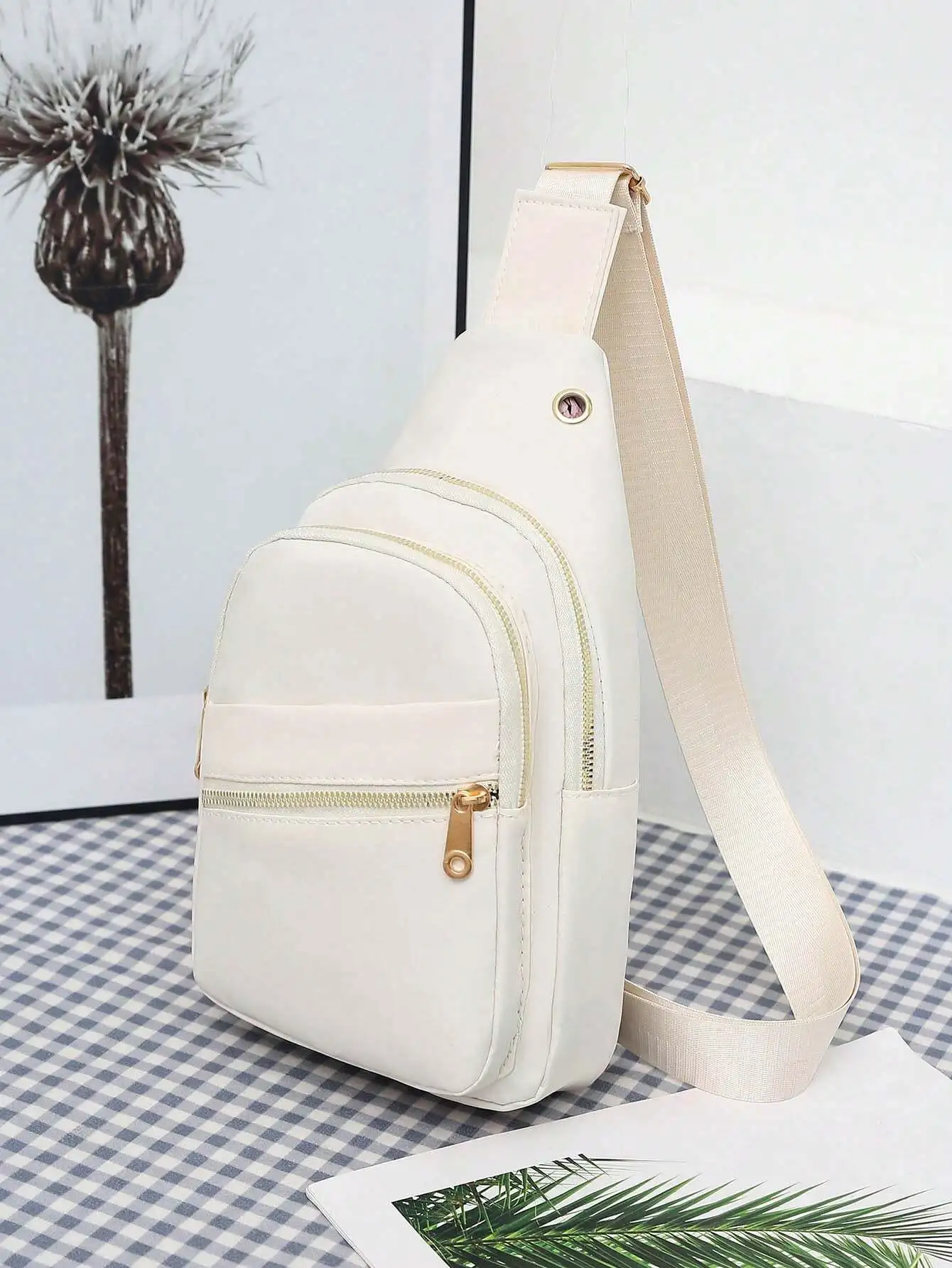 New Chest Bag For Women, Fashionable Shoulder Crossbody Bag With Large Capacity, Waterproof, Data Cable Hole, All-Match Style
New Chest Bag For Women, Fashionable Shoulder Crossbody Bag With Large Capacity, Waterproof, Data Cable Hole, All-Match Style