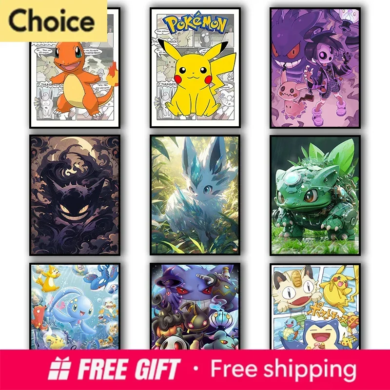 2026 Pokemon 5D DIY Diamond Painting Set Cute Cartoon Pikachu Charmander Bulbasaur Diamond Mosaic Painting Art Crafts Home Dec
2026 Pokemon 5D DIY Diamond Painting Set Cute Cartoon Pikachu Charmander Bulbasaur Diamond Mosaic Painting Art Crafts Home Dec