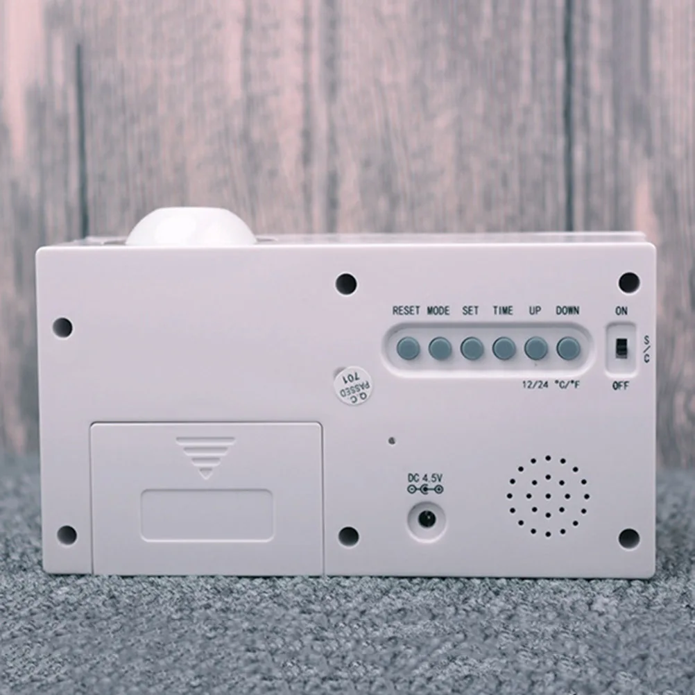 Led Projection Alarm Clock Digital Time Display 12/24 Hour Adjustable Angle Temperature Projector For Wall Ceiling Bedroom
Led Projection Alarm Clock Digital Time Display 12/24 Hour Adjustable Angle Temperature Projector For Wall Ceiling Bedroom