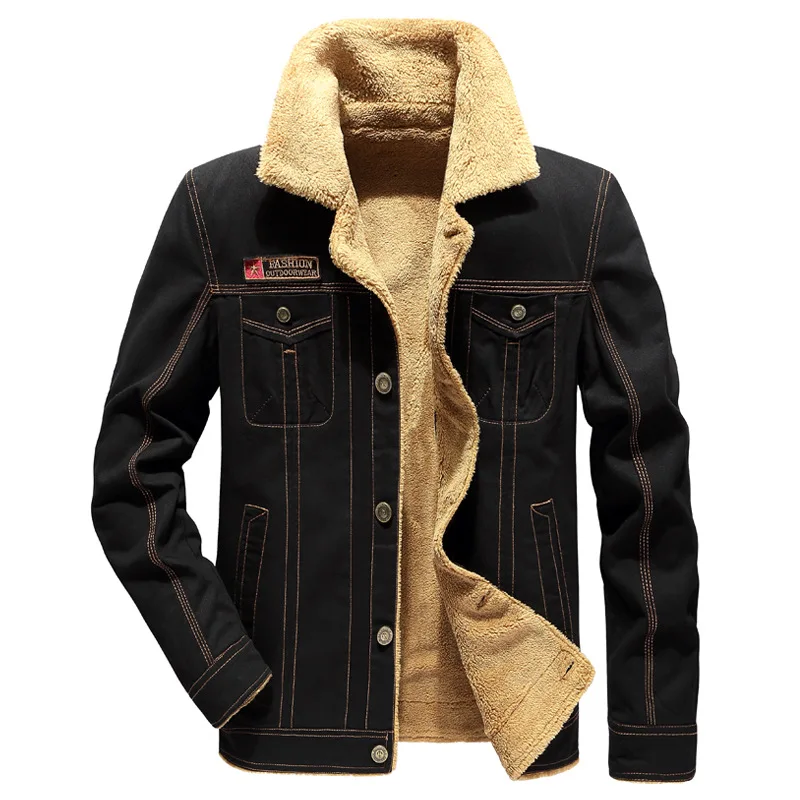 Korean Style Slim Fit Men's Plush Thick Collar Jacket, Winter Warm Jacket, Windproof High-quality Loose Jacket Trendy Men's Coat
Korean Style Slim Fit Men's Plush Thick Collar Jacket, Winter Warm Jacket, Windproof High-quality Loose Jacket Trendy Men's Coat