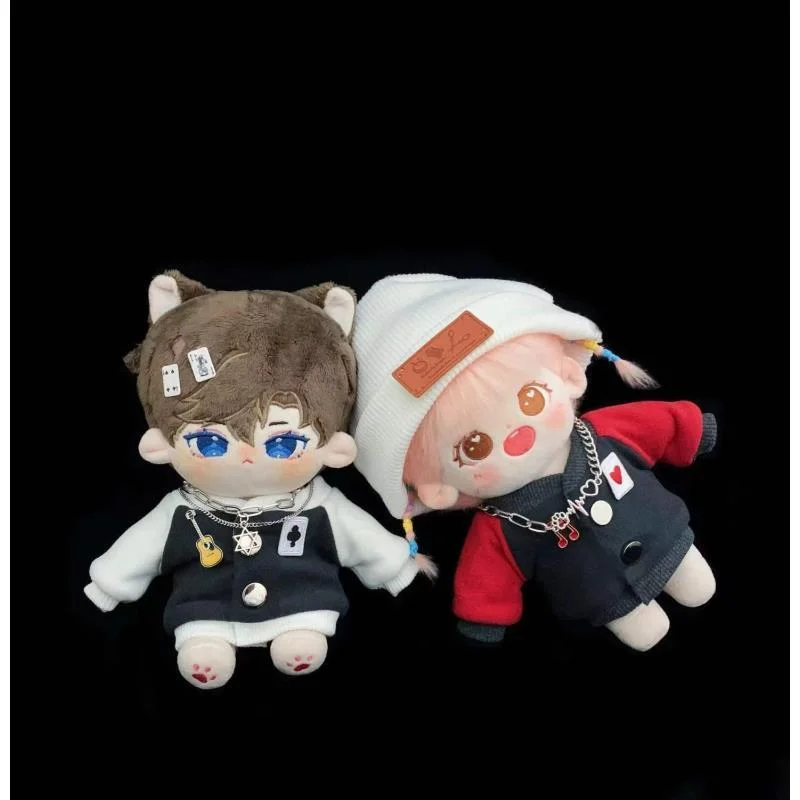 20cm Doll Clothes Mini Kpop Skz Anime Idol Baseball Jackets Black and White Coat Plush Toys Accessories Kids Fans Birthday Gifts
20cm Doll Clothes Mini Kpop Skz Anime Idol Baseball Jackets Black and White Coat Plush Toys Accessories Kids Fans Birthday Gifts