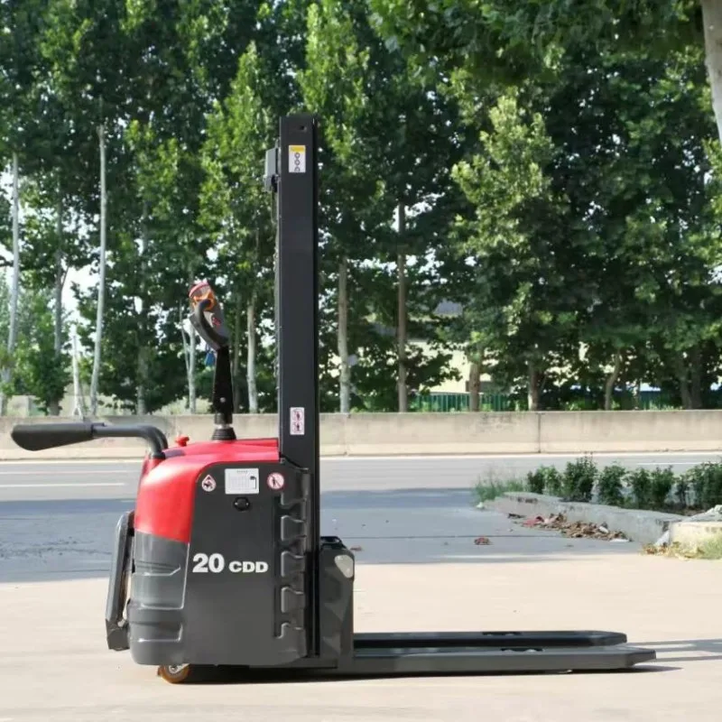 CDD20 Improve Your Efficiency Ergonomic-designed Durable Electric Stacker Machines Lead-Acid Battery RWD Drive 48V/32AH
CDD20 Improve Your Efficiency Ergonomic-designed Durable Electric Stacker Machines Lead-Acid Battery RWD Drive 48V/32AH