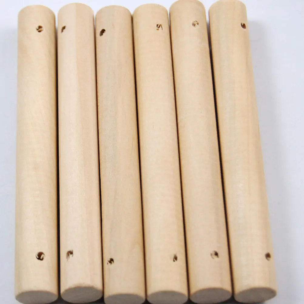 25 Pcs Wooden Rods Solid Round Sticks Craft Accessories Durable Reusable 3mm Hole Pet Ladder Toy Building Project
25 Pcs Wooden Rods Solid Round Sticks Craft Accessories Durable Reusable 3mm Hole Pet Ladder Toy Building Project