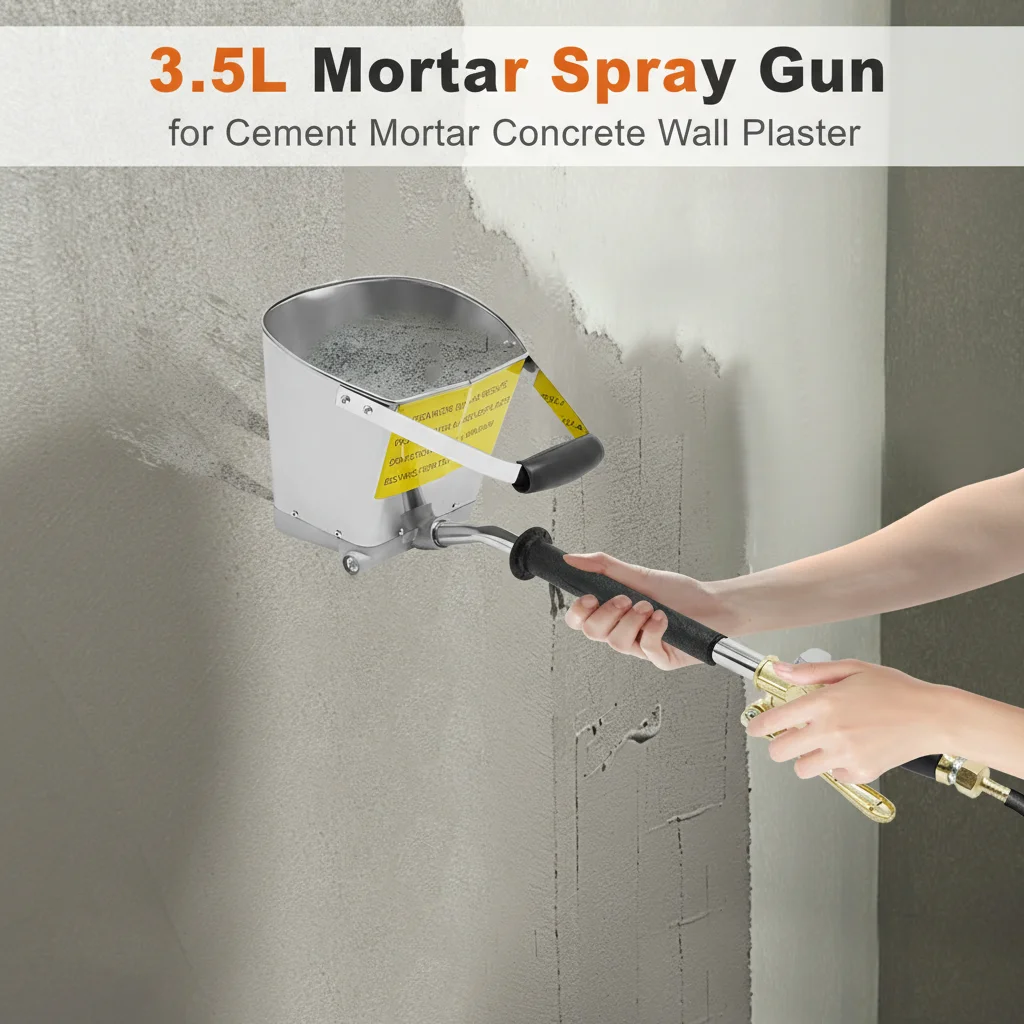 Пневматический распылитель для строительных растворов 118,35 унций, 8 бар, с 4 соплами для цемента, строительного раствора, бетона, штукатурки стен
Пневматический распылитель для строительных растворов 118,35 унций, 8 бар, с 4 соплами для цемента, строительного раствора, бетона, штукатурки стен