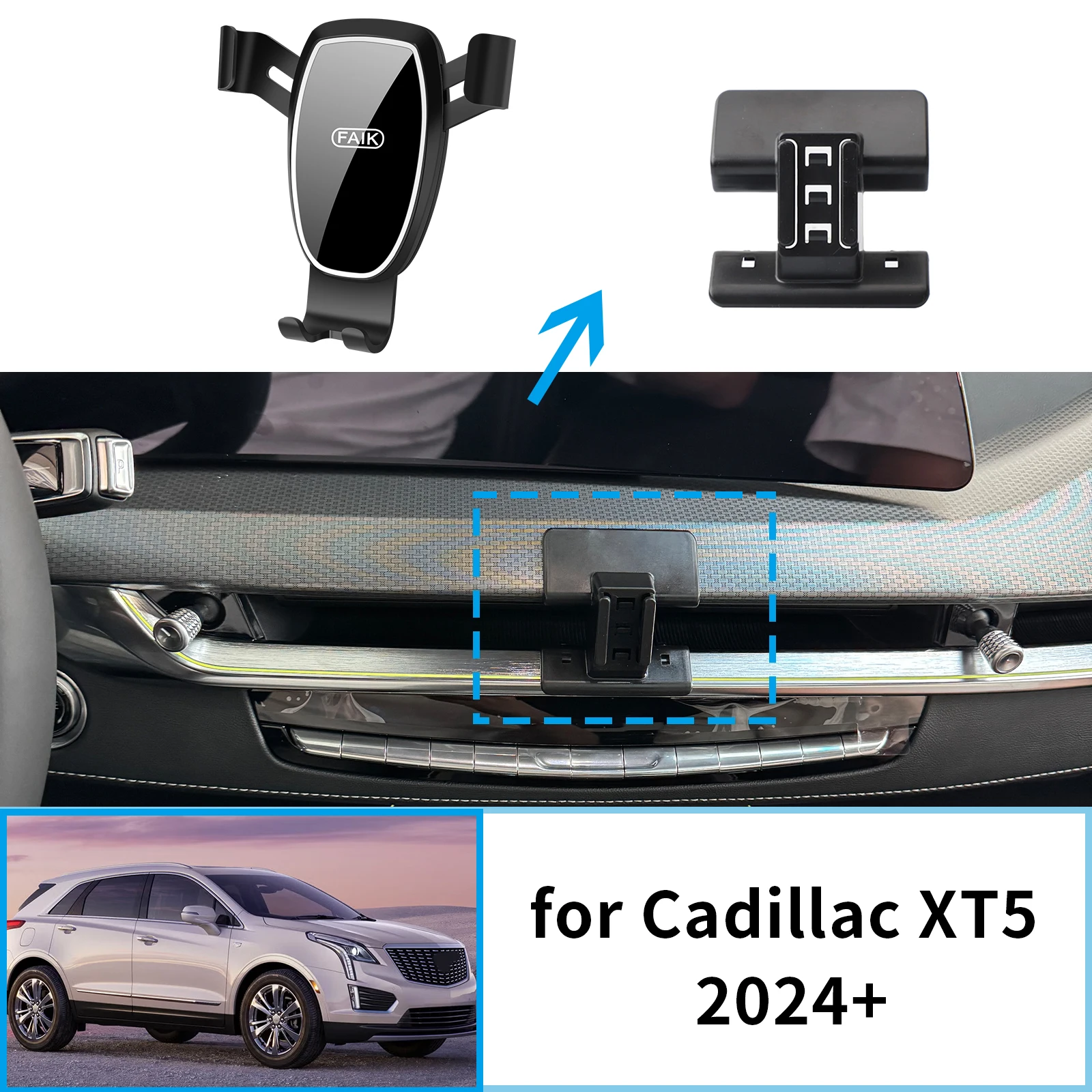 Car Mobile Phone Holder GPS Bracket for Cadillac XT5 2024 2025 2026 Navigation Stand Auto Accessories
Car Mobile Phone Holder GPS Bracket for Cadillac XT5 2024 2025 2026 Navigation Stand Auto Accessories