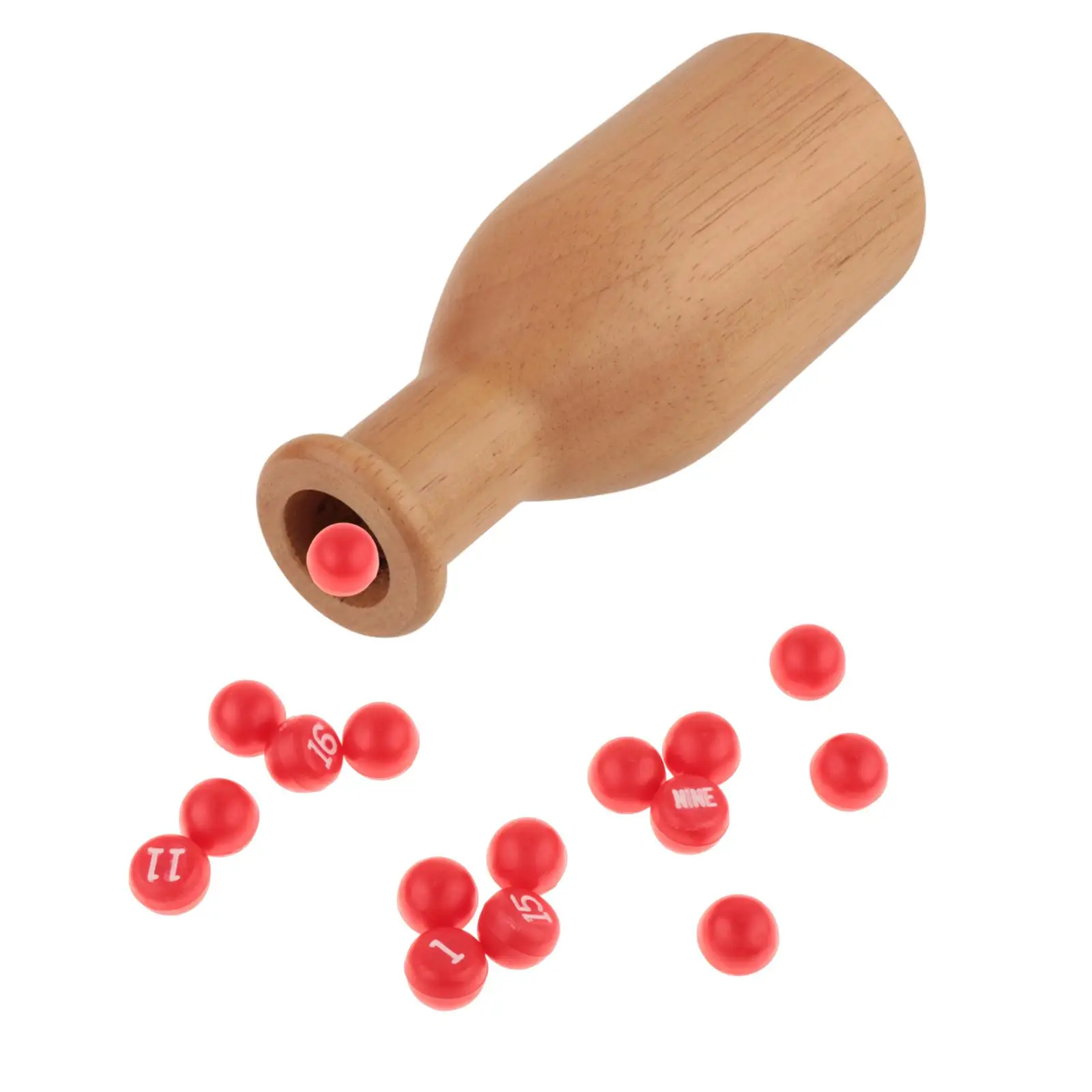Pool Shaker Bottle with 16 Numbered Peas, Wooden Billiard Talley Shaker Bottle for Billiard Depot, Club
Pool Shaker Bottle with 16 Numbered Peas, Wooden Billiard Talley Shaker Bottle for Billiard Depot, Club