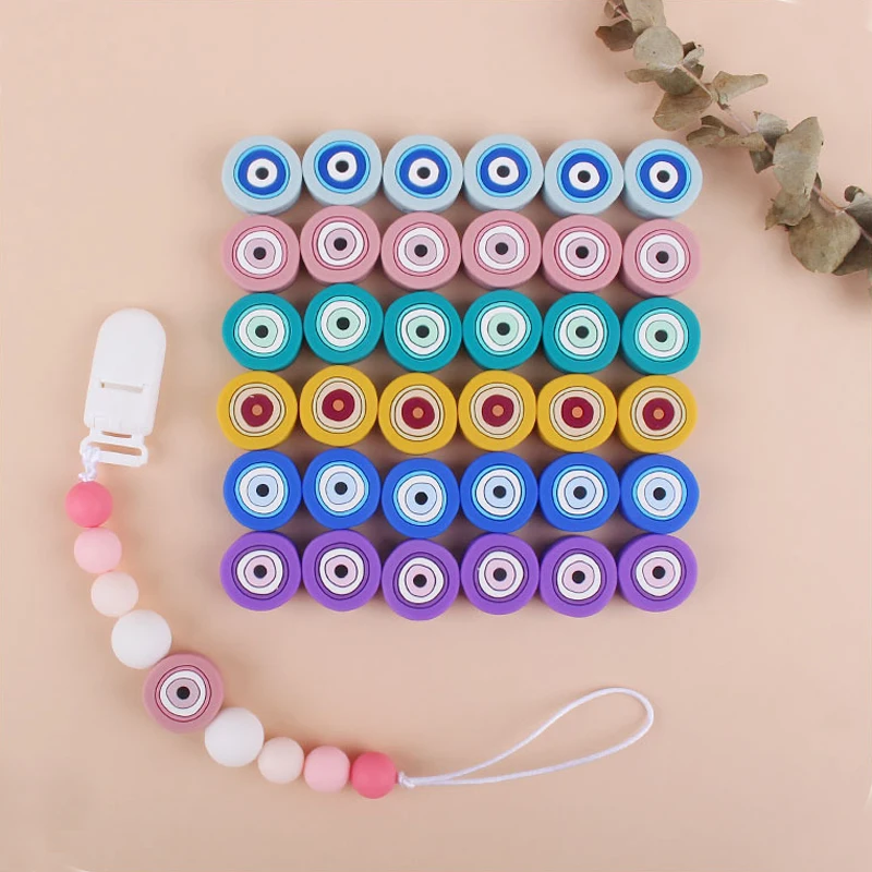 20*20mm 10pc/lot Food Grade Mini Eyes Silicone Beads Baby Teething Pacifier Chains DIY Accessories Safe Nursing Chewing BPA Free
20*20mm 10pc/lot Food Grade Mini Eyes Silicone Beads Baby Teething Pacifier Chains DIY Accessories Safe Nursing Chewing BPA Free