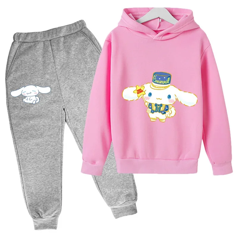 New Cinnamonroll Print Hoodie & Pants Kids' Cotton Outfit Boy Girl Casual Outdoor Korean Look
New Cinnamonroll Print Hoodie & Pants Kids' Cotton Outfit Boy Girl Casual Outdoor Korean Look