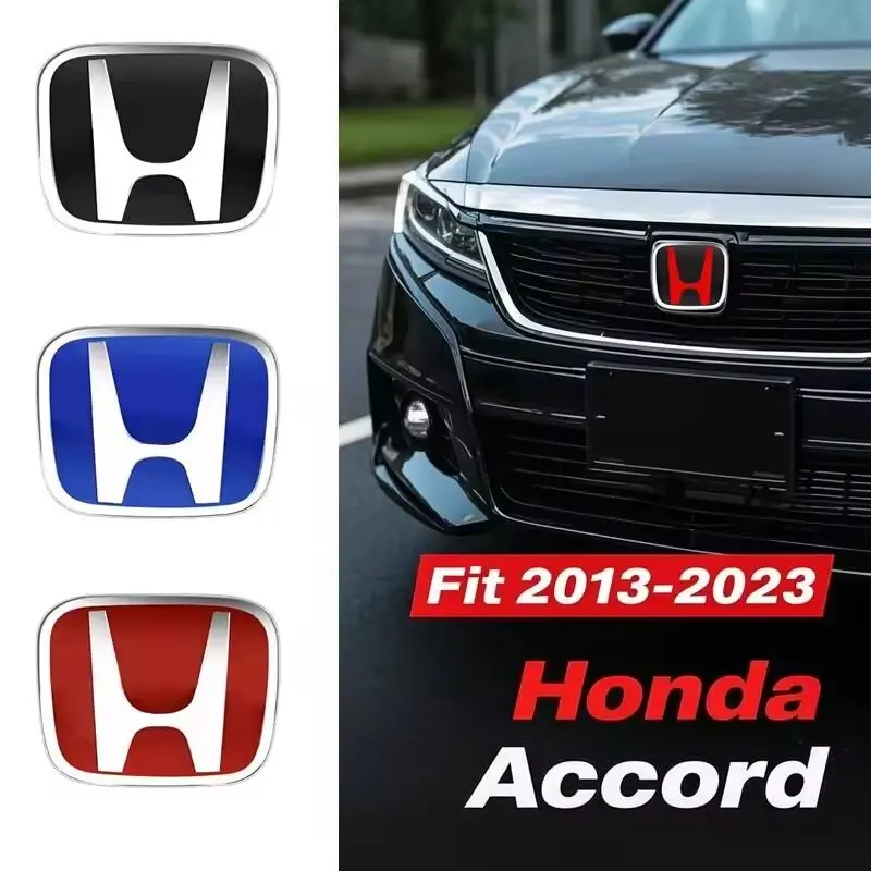 2Pcs Honda Accord Front & Rear Emblem 2008-2018, ABS Chrome Car Logo Badge, Fit for 9th 10th Gen Sedan Models Replacement
2Pcs Honda Accord Front & Rear Emblem 2008-2018, ABS Chrome Car Logo Badge, Fit for 9th 10th Gen Sedan Models Replacement