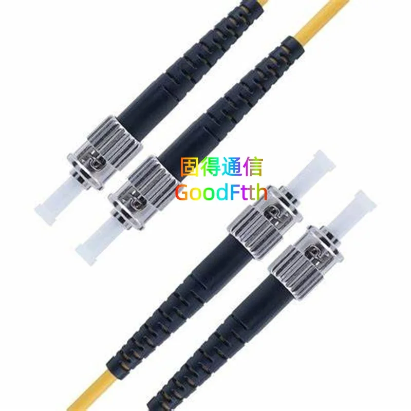 Patch Cord Lead ST to ST UPC SM G655 Duplex Cable Jumper GoodFtth
Patch Cord Lead ST to ST UPC SM G655 Duplex Cable Jumper GoodFtth