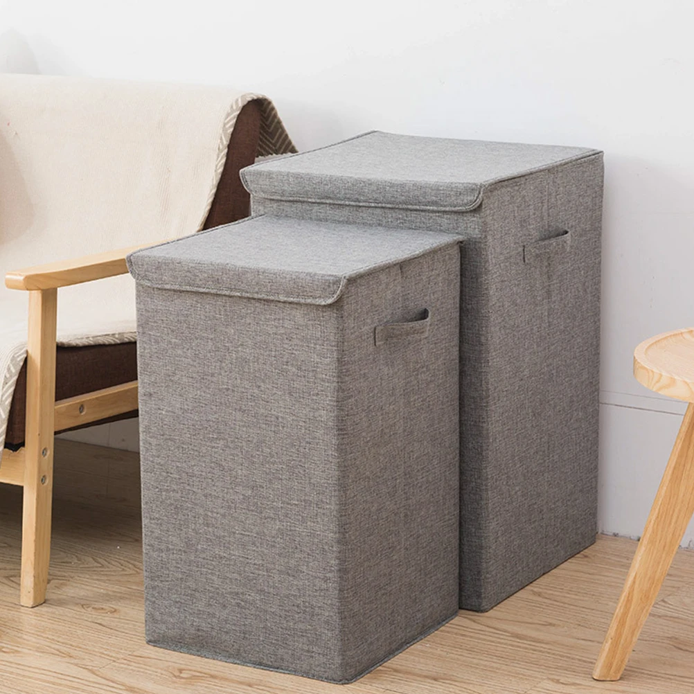 Laundry Hamper Grey Fabric Storage Basket Child Toy Box Multifunction Kids Home washable premium material bathroom Bag
Laundry Hamper Grey Fabric Storage Basket Child Toy Box Multifunction Kids Home washable premium material bathroom Bag