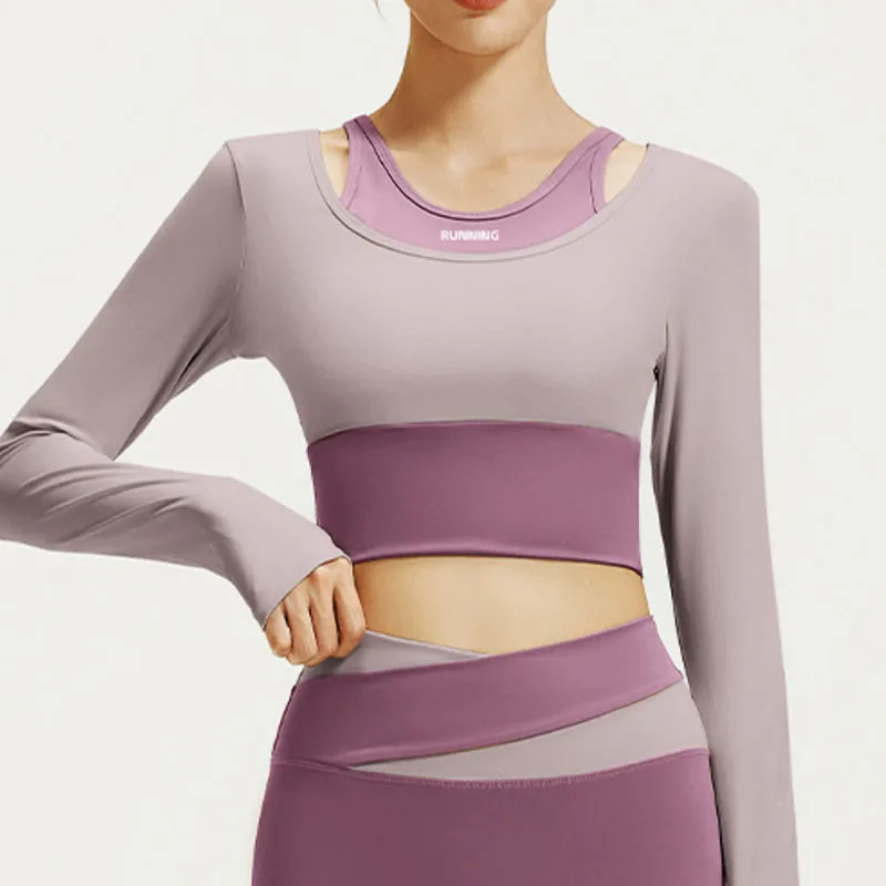 Aiithuug 3 in 1 with Bra Yoga Crop Long Sleeve Thumbhole Yoga Crop Top Gym Workout Bra Sports Shirt Build-in Cup Fitness Tops
Aiithuug 3 in 1 with Bra Yoga Crop Long Sleeve Thumbhole Yoga Crop Top Gym Workout Bra Sports Shirt Build-in Cup Fitness Tops