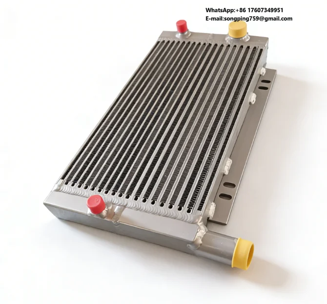 1622010500 Oil Cooler, Air Compressor Heat Exchanger Radiator
1622010500 Oil Cooler, Air Compressor Heat Exchanger Radiator