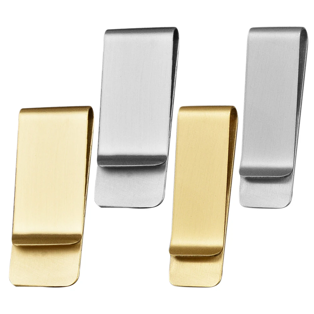 4pcs Stainless Steel Bill Clip Money Holder Notebook Accessory Pen Clip Office Supplies Metal Stationery Travel Accessories
4pcs Stainless Steel Bill Clip Money Holder Notebook Accessory Pen Clip Office Supplies Metal Stationery Travel Accessories