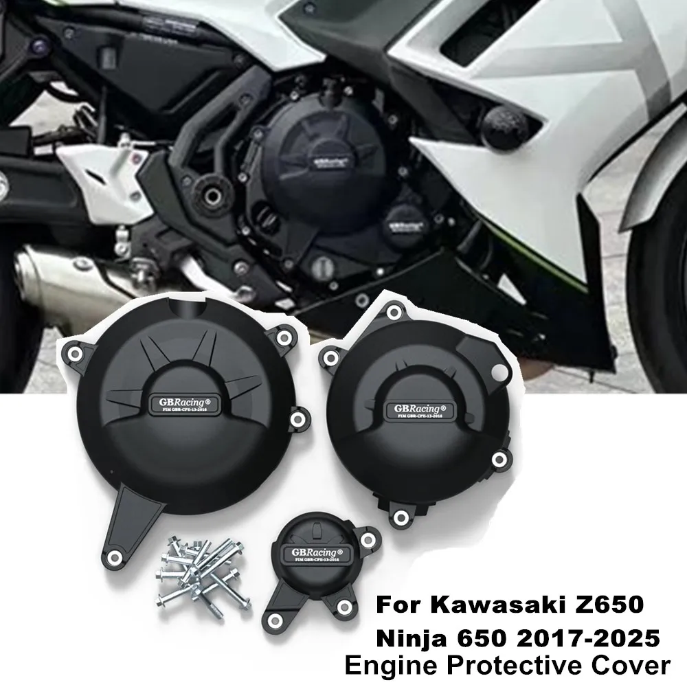 For Kawasaki Z650 Z 650 Ninja 650 Ninja650 2017-2025 Motorcycle Engine Cover Sets Bonnet Protector Engine Cover
For Kawasaki Z650 Z 650 Ninja 650 Ninja650 2017-2025 Motorcycle Engine Cover Sets Bonnet Protector Engine Cover