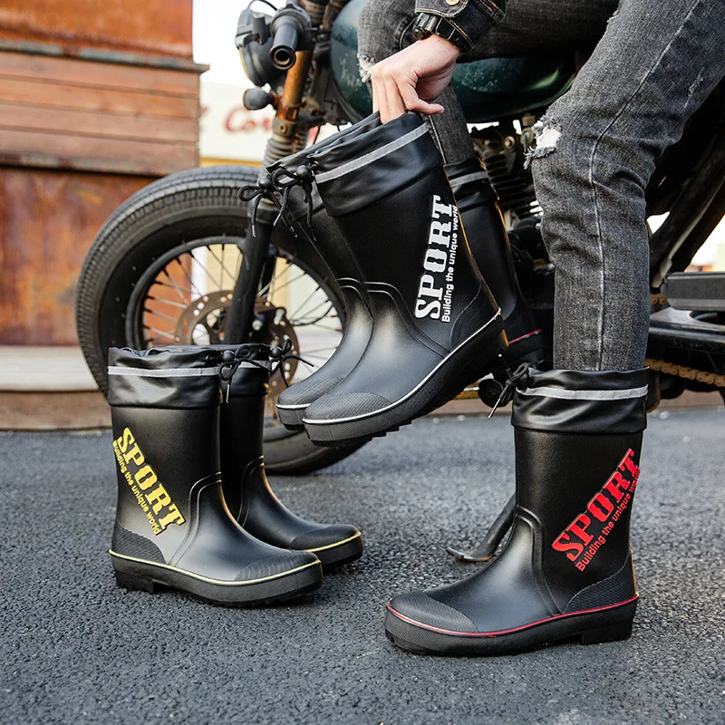 High-tube Beam Mouth Men's Waterproof Cycling Shoes Outdoor Travel Motorcycle Bicycle Riding High-tube Protective Shoes 40-45
High-tube Beam Mouth Men's Waterproof Cycling Shoes Outdoor Travel Motorcycle Bicycle Riding High-tube Protective Shoes 40-45