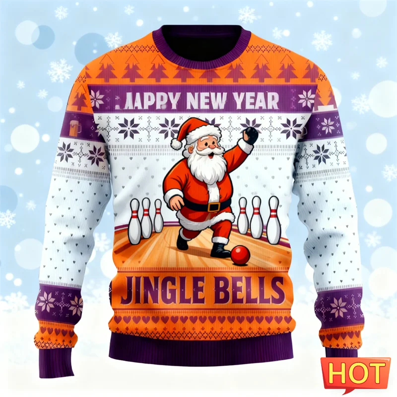 2026 New Cartoon Santa Claus Ugly Christmas Sweater Fashion Holiday Wear 3D Printed Sweatshirts Casual Oversized Xmas Pullovers
2026 New Cartoon Santa Claus Ugly Christmas Sweater Fashion Holiday Wear 3D Printed Sweatshirts Casual Oversized Xmas Pullovers