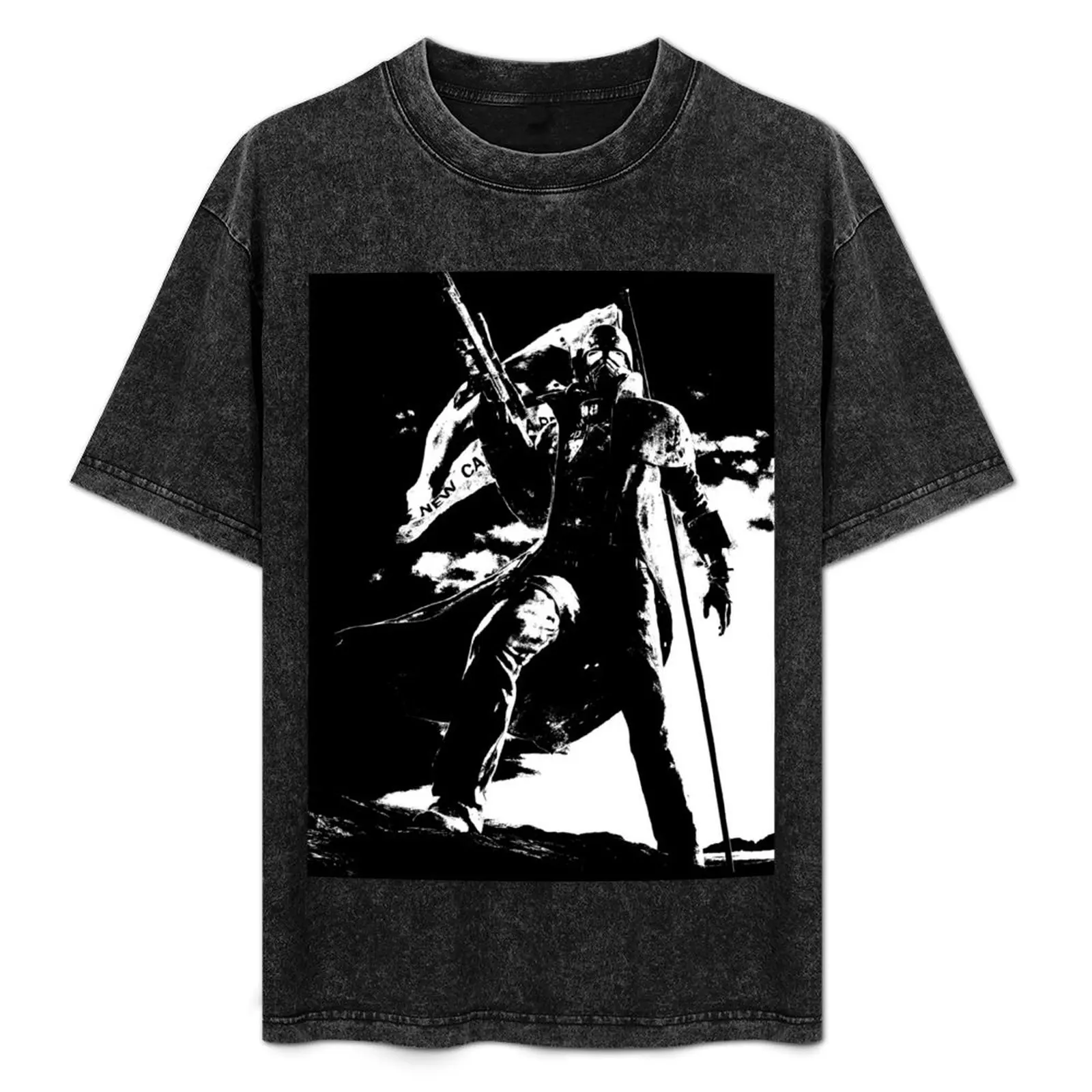 NCR Ranger flag high quality black and white T-Shirt Halloween Theme T-Shirt
NCR Ranger flag high quality black and white T-Shirt Halloween Theme T-Shirt