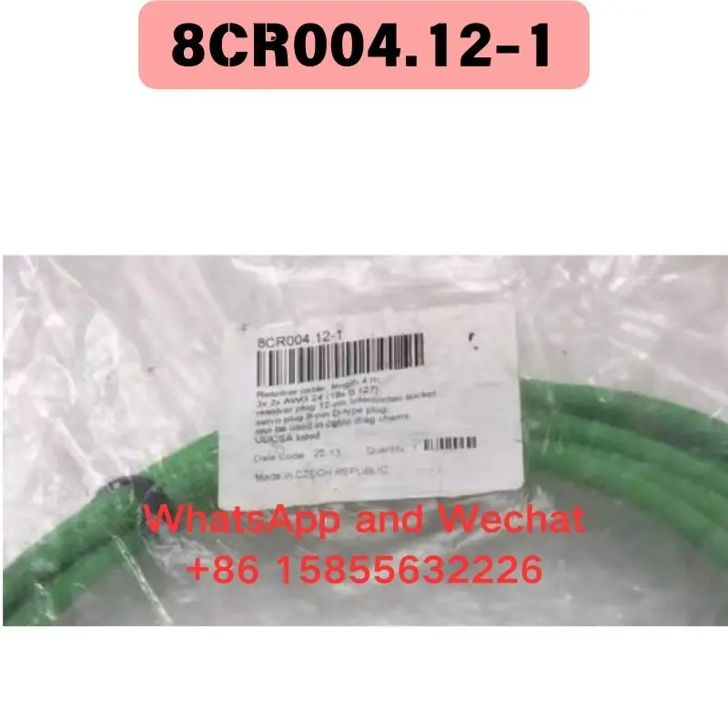 Brand new original 8CR004.12-1 servo motor encoder cable Fast delivery
Brand new original 8CR004.12-1 servo motor encoder cable Fast delivery