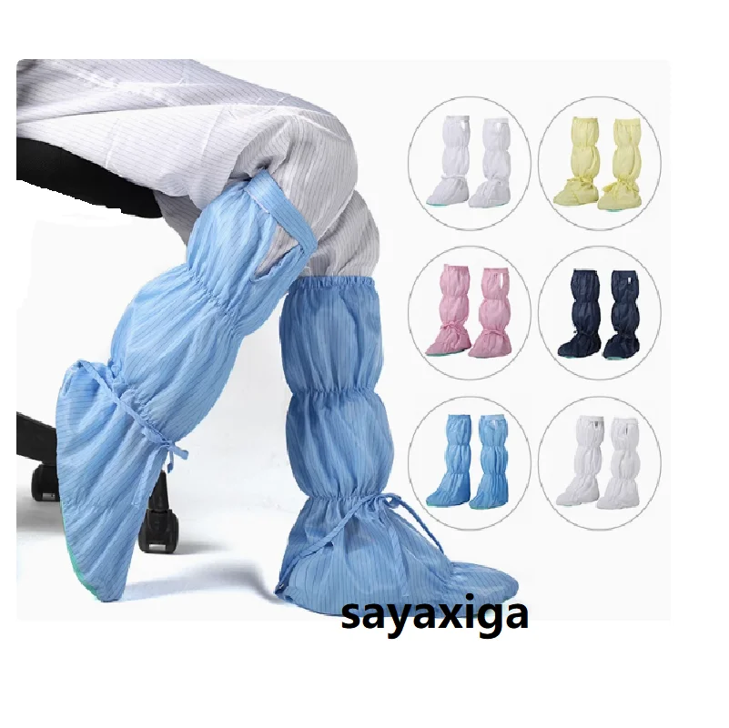 Anti-static Overboots Food Electronic Factory Shoes Dust-free Anti-static Breathable Striped Mesh High-tops Working Shoes
Anti-static Overboots Food Electronic Factory Shoes Dust-free Anti-static Breathable Striped Mesh High-tops Working Shoes